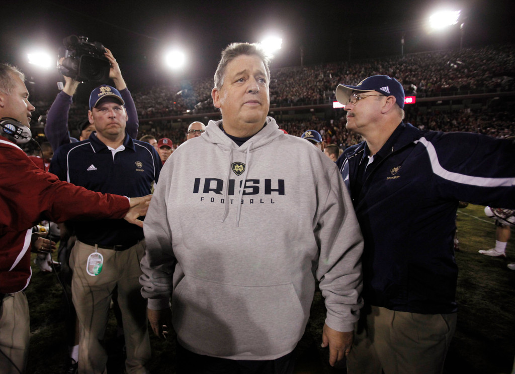 Irish Edged by Stanford, 45-38 (AP)