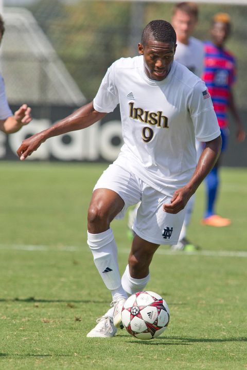 Leon Brown put Notre Dame up 1-0 in the sixth minute. He also had an assist in the win.