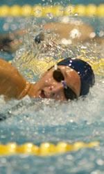 Katie Carroll, former Notre Dame swimmer. <i>(photo by ND Sports Information)</i>