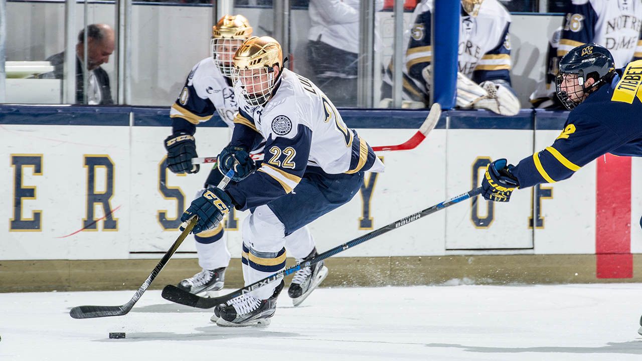 Mario Lucia has scored six goals in Notre Dame&amp;#8217;s last six games (6-2-8).