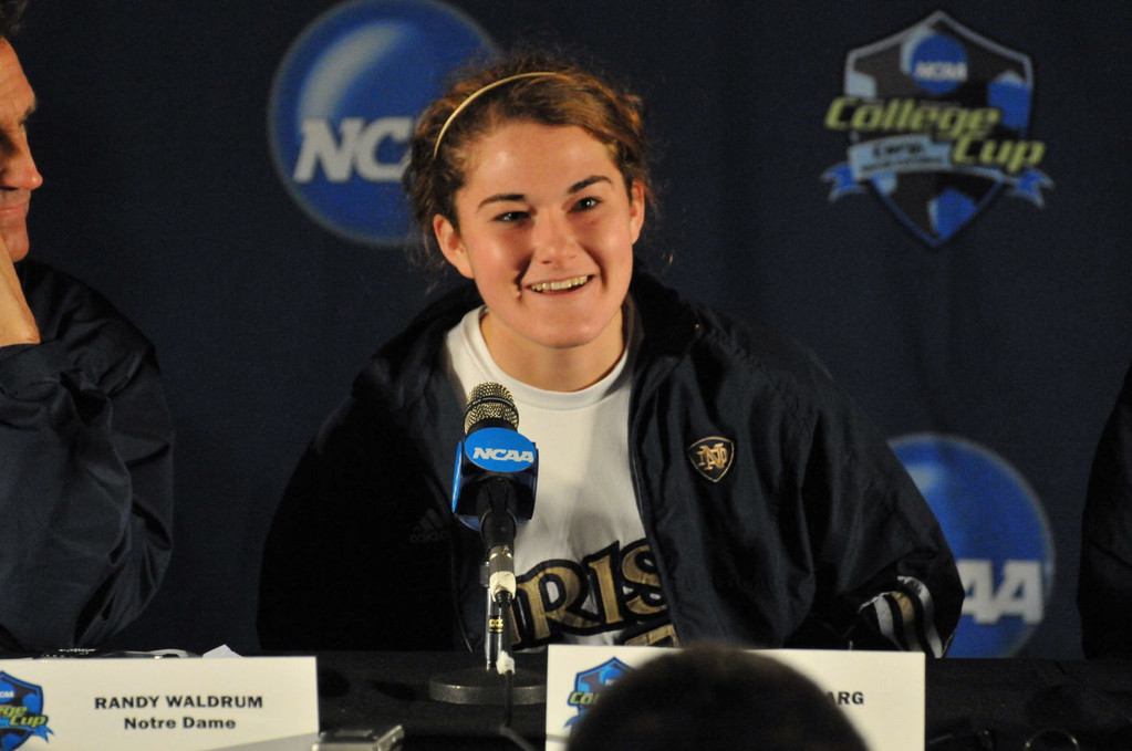NCAA Women's College Cup semifinal vs. Stanford