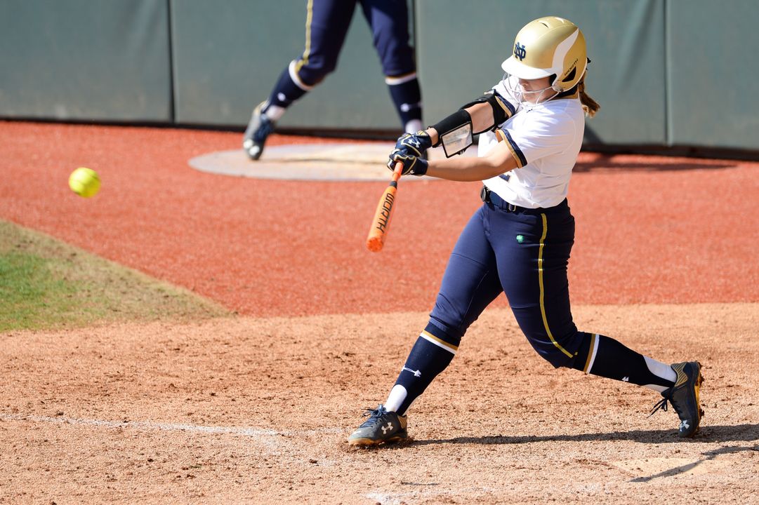 Junior All-American Micaela Arizmendi smashed a walk-off home run and posted a team-high four RBI for Notre Dame on Friday