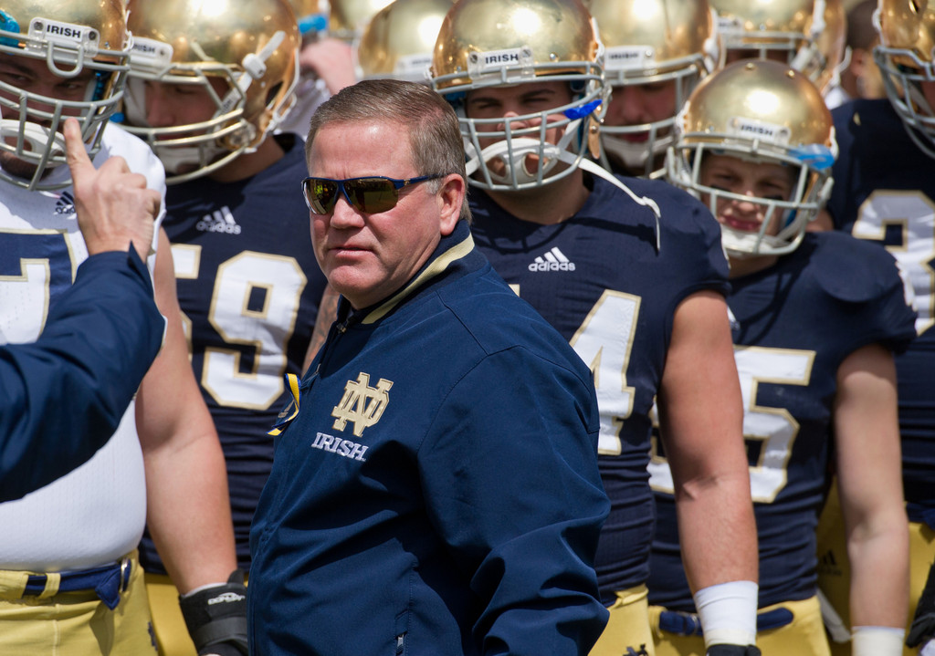 Notre Dame Football Blue-Gold Game