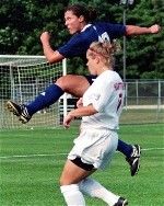 Fifth-year defender Melissa Tancredi already has picked up three BIG EAST defensive player-of-the-week honors in '04.
