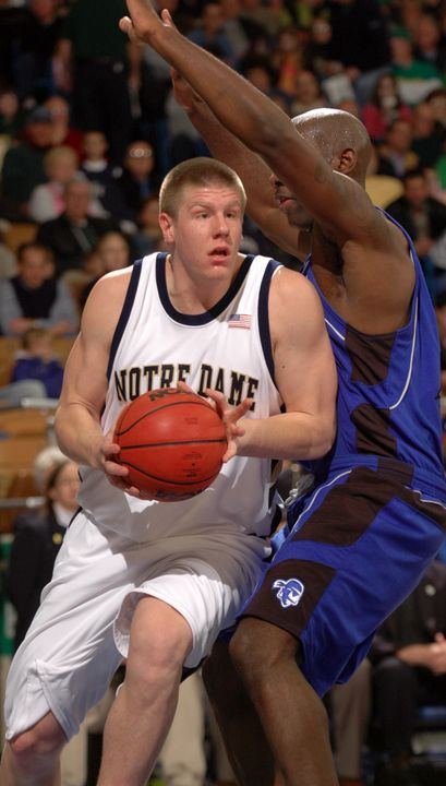 Luke Harangody has scored in double figures in 13 of 17 contests.