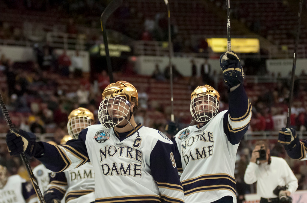 Notre Dame Men's Ice Hockey v Ohio State on 03-23-2013