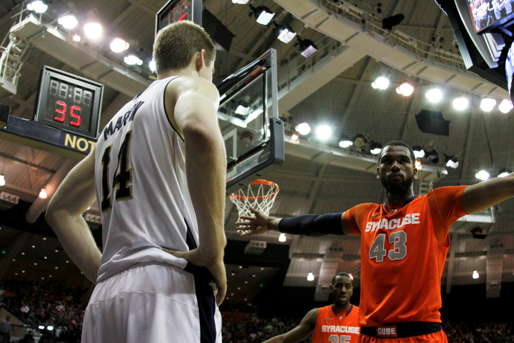 1/21 Men's Basketball vs. Syracuse