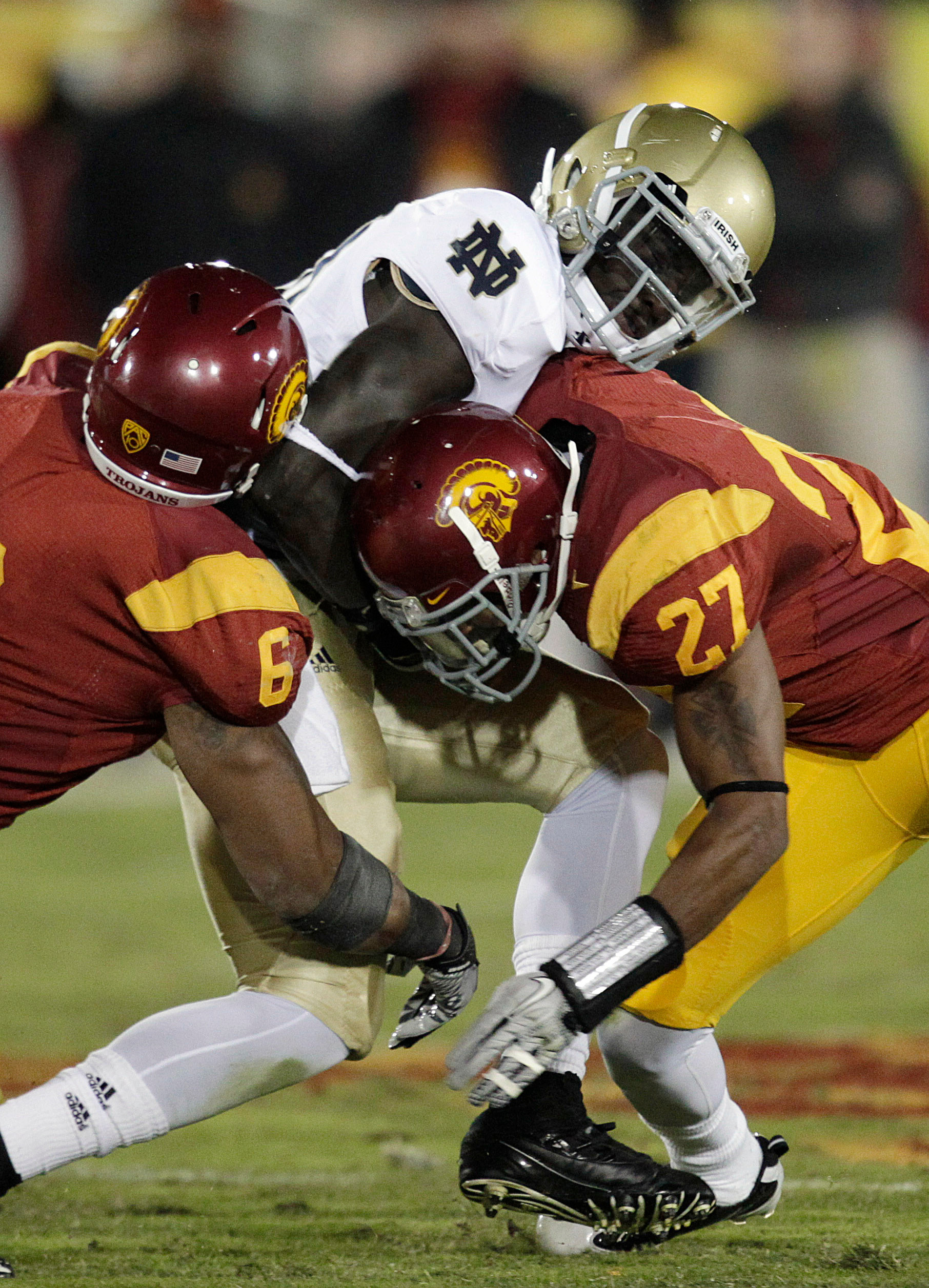 No. 1 Irish Head to USC with BCS Championship Berth on the Line Notre Dame USC Football