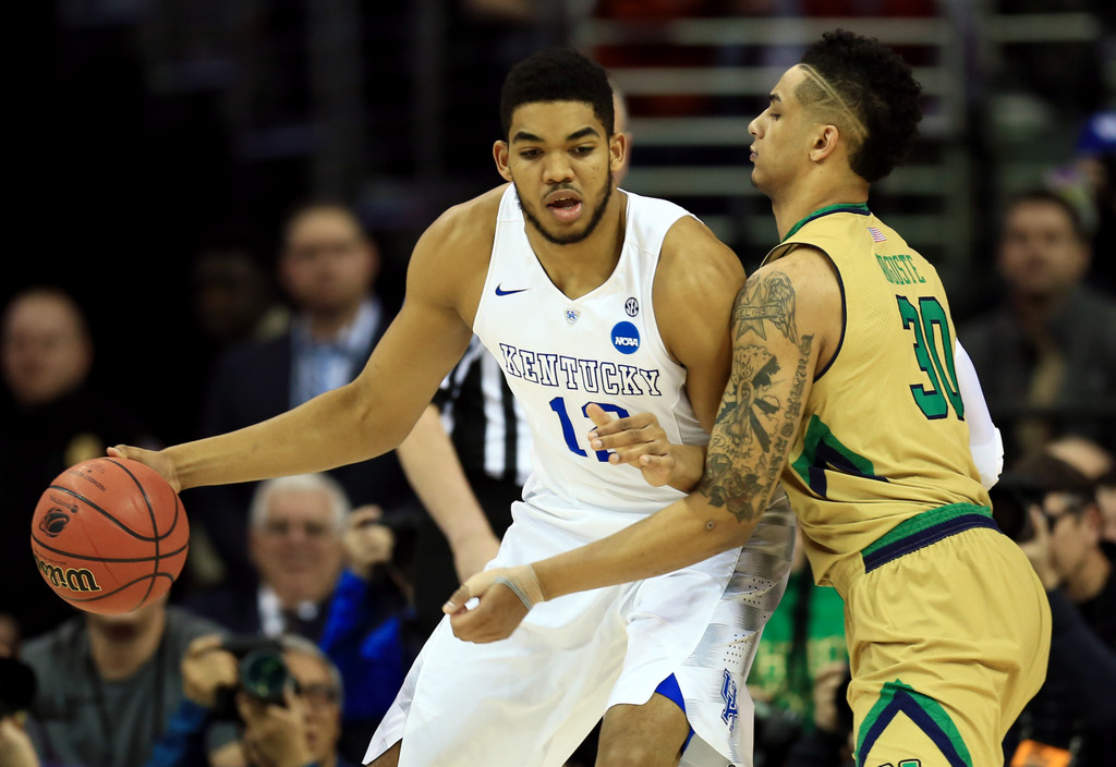 NCAA Men's Elite Eight: Notre Dame vs. Kentucky