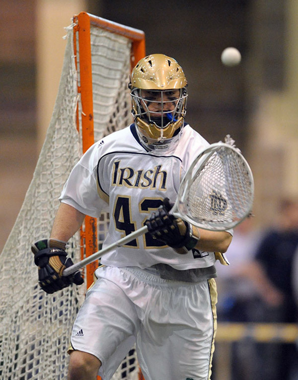 No. 3 Notre Dame To Play Host To Villanova On Tuesday Afternoon Scott Rodgers made 15 saves in the 11-7 win over Duke on Saturday.