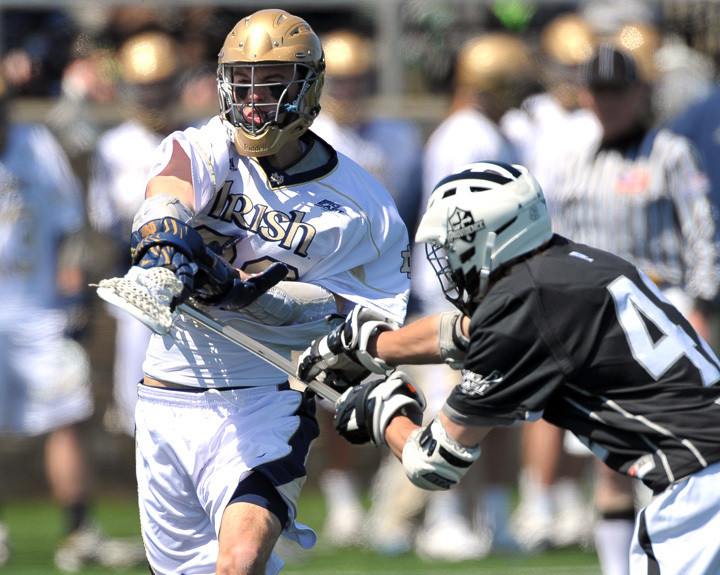 Earl And Rodgers Receive National Accolades David Earl's five tallies against Princeton tied the most goals ever scored by a Notre Dame player in an NCAA Tournament game.