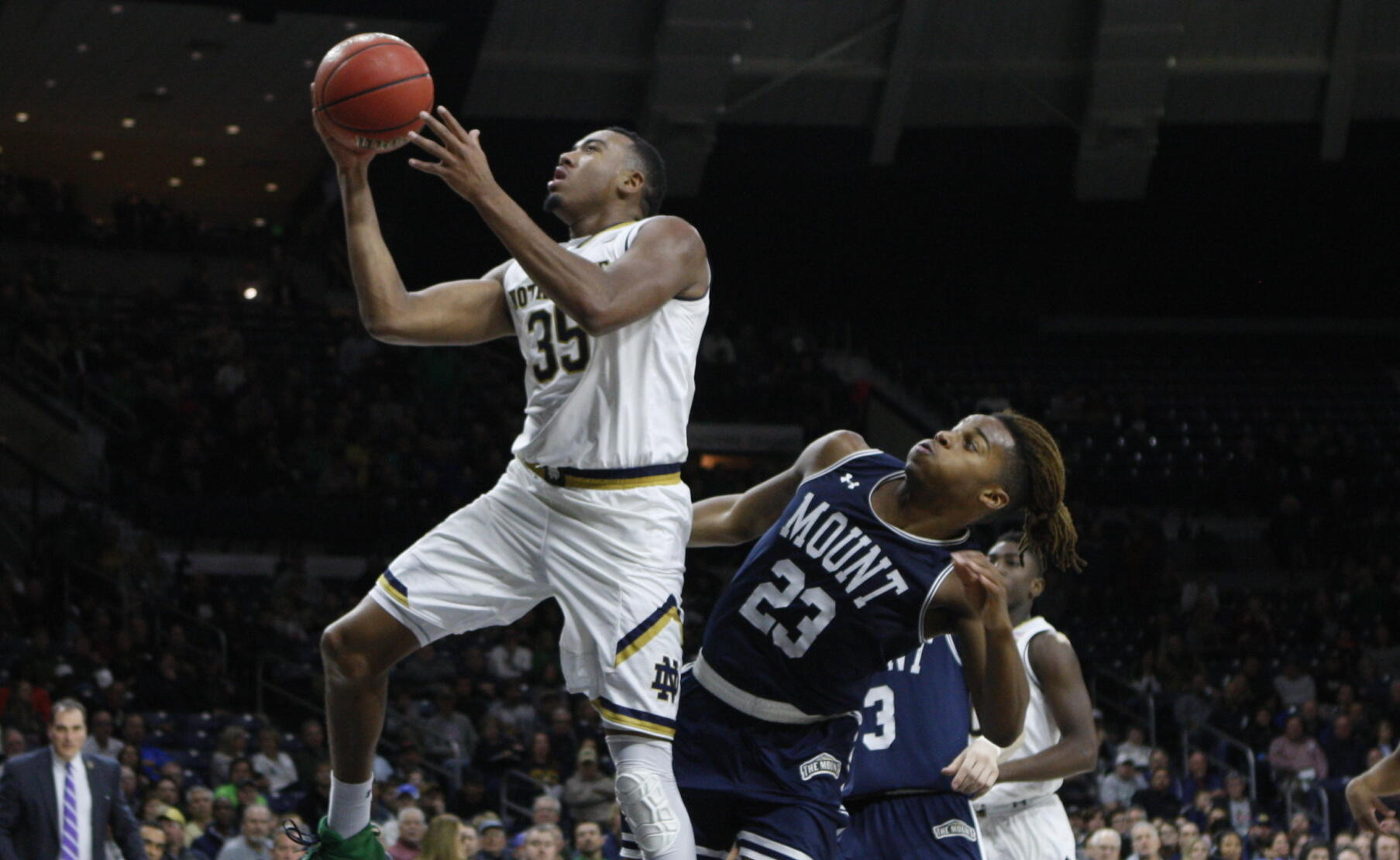 Colson and Pflueger Lead Irish To 88-62 Victory Over The Mount Colson and Pflueger Lead Irish To 88-62 Victory Over The Mount