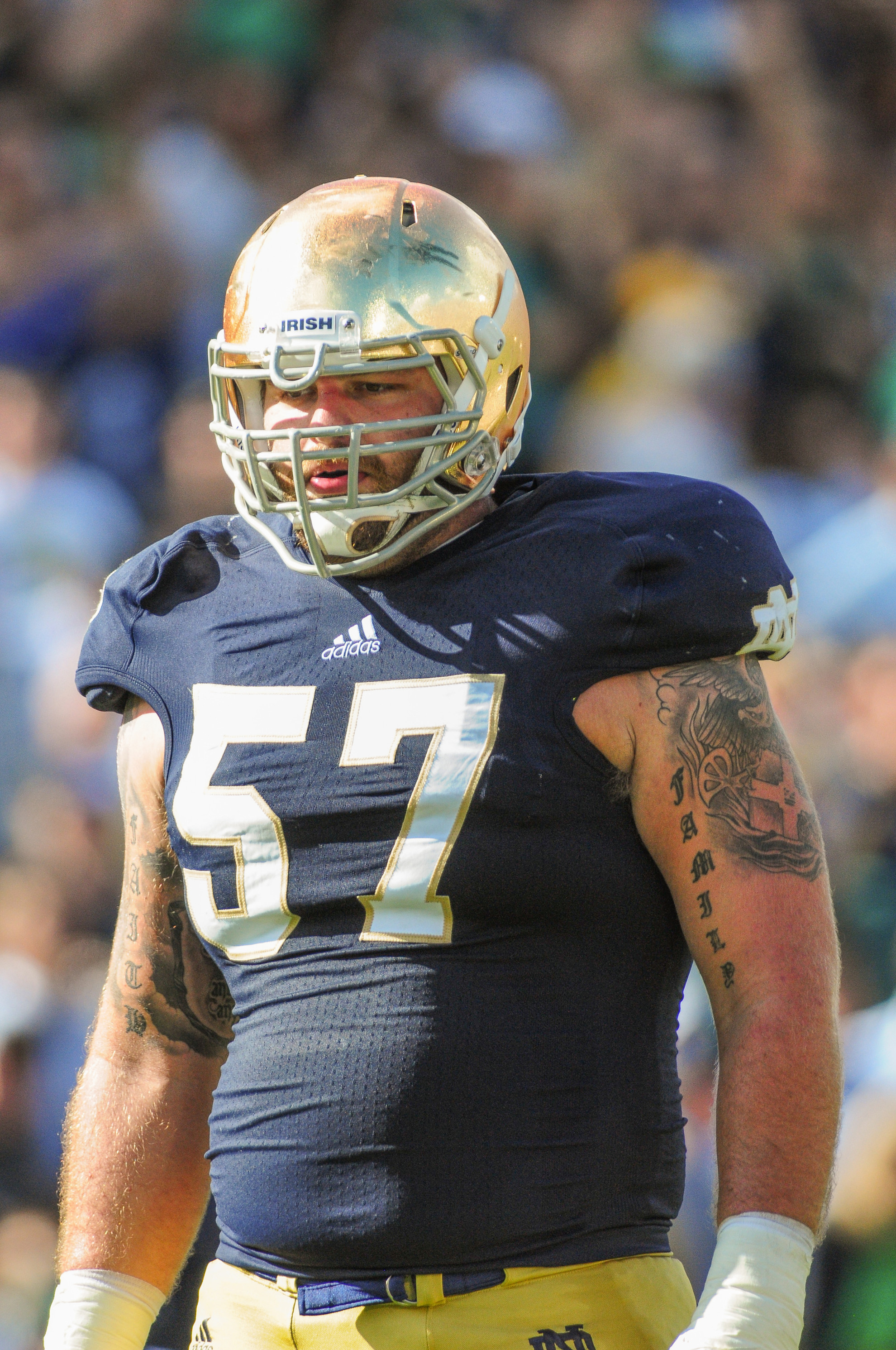 Mike Golic Jr. and Manti Te’o Named Academic All-District Mike Golic Jr. graduated with a 3.429 GPA and has been selected to the Academic All-District V team.