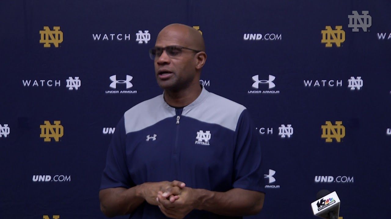@NDFootball Todd Lyght Press Conference (04.05.18)