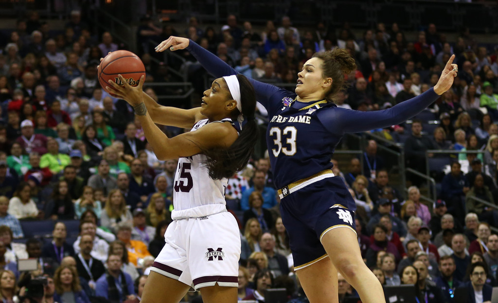 NCAA National Championship: ND WBB 61, Mississippi State 58 (USATSI)