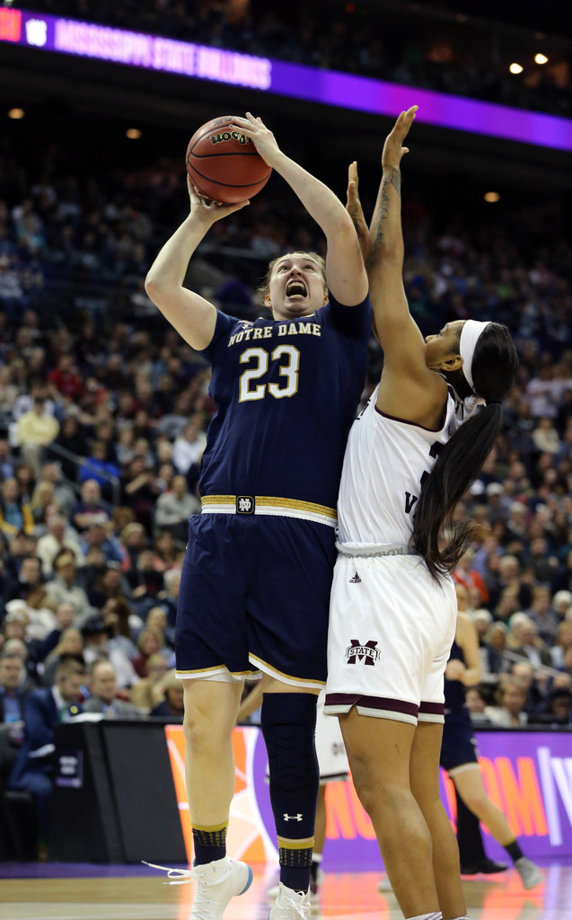 NCAA National Championship: ND WBB 61, Mississippi State 58 (USATSI)