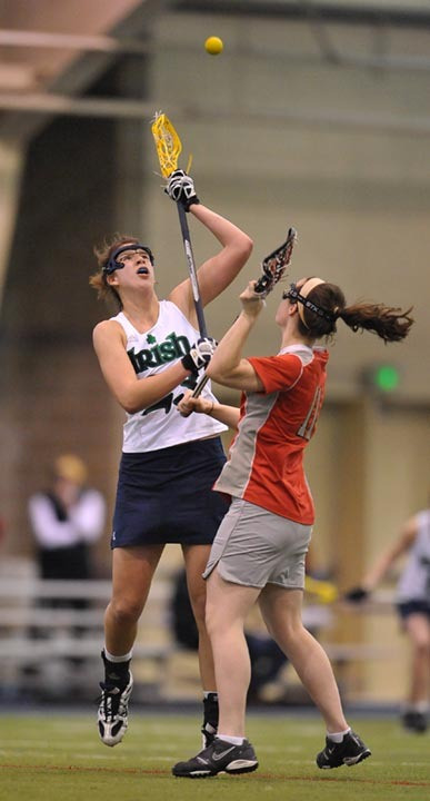 No. 11/11 Irish Top Ohio State, 14-11 Kailene Abt scored four goals for the Irish Sunday.