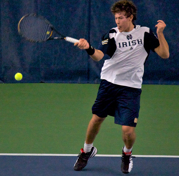 No. 26 Notre Dame Falls 4-0 to No. 17 Texas Tech Sophomore Blas Moros
