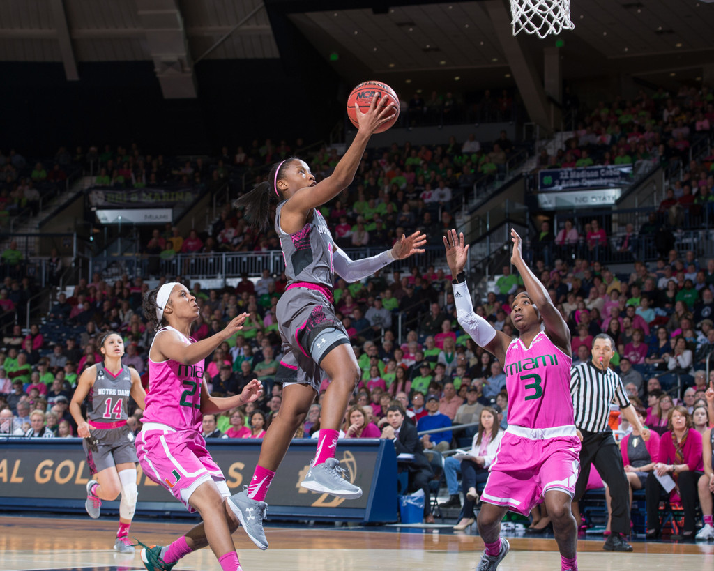 No. 3 Notre Dame vs. No. 19 Miami