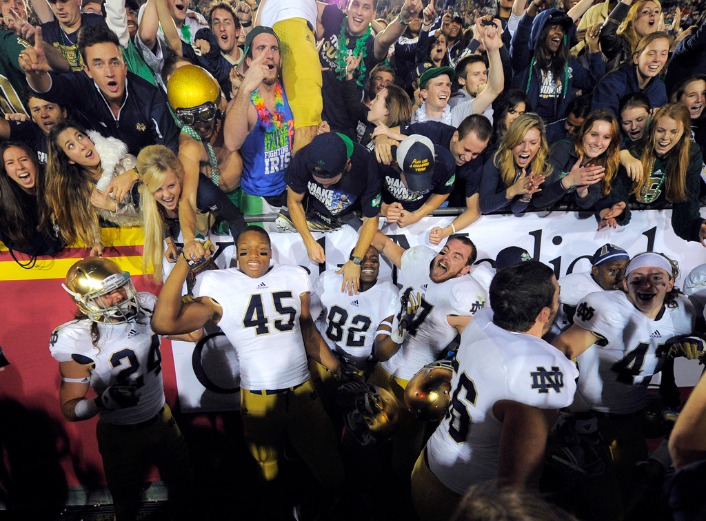 Notre Dame vs. USC: The Rivalry in Photos