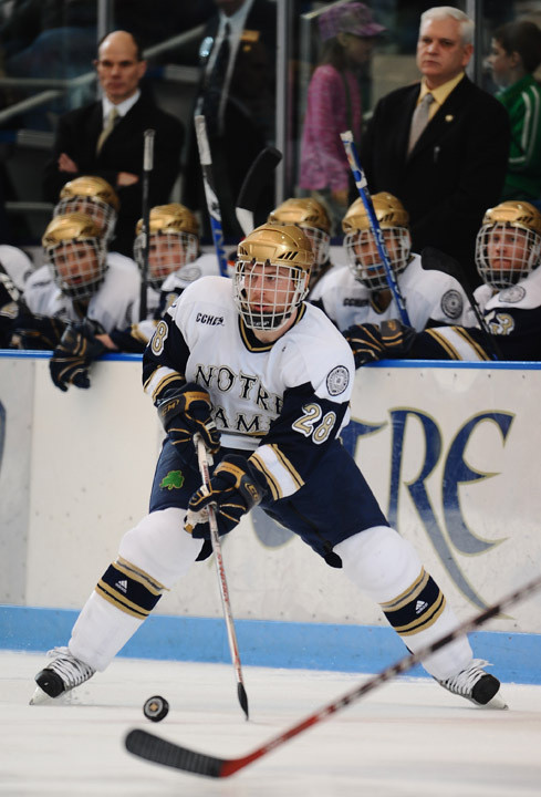 10th-Ranked Irish Set To Faceoff Against 15th-Ranked Boston College At The Joyce Center Defenseman Ian Cole and Notre Dame's stingy defense have helped Irish goaltenders post back-to-back shutouts versus Providence and Boston University.