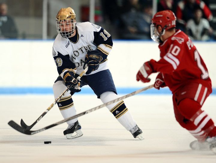 Notre Dame And Western Michigan Battle To A 2-2 Tie Ben Ryan delivered the lone shootout goal in Notre Dame's 1-0 shootout win over Western Michigan.