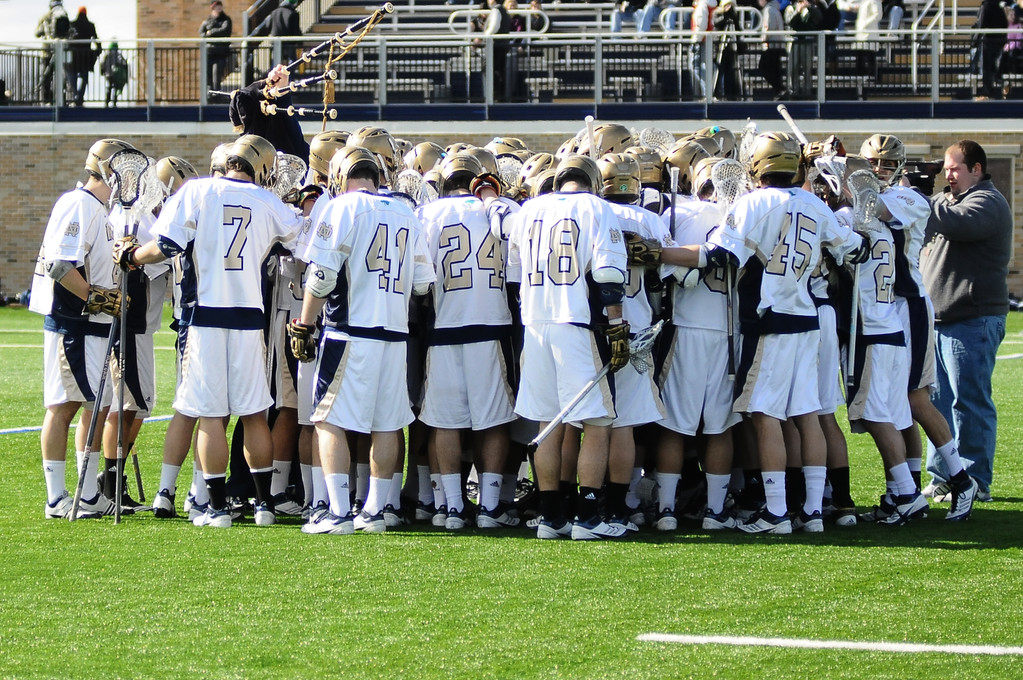 Notre Dame Men's Lacrosse vs Duke on February 18th, 2012