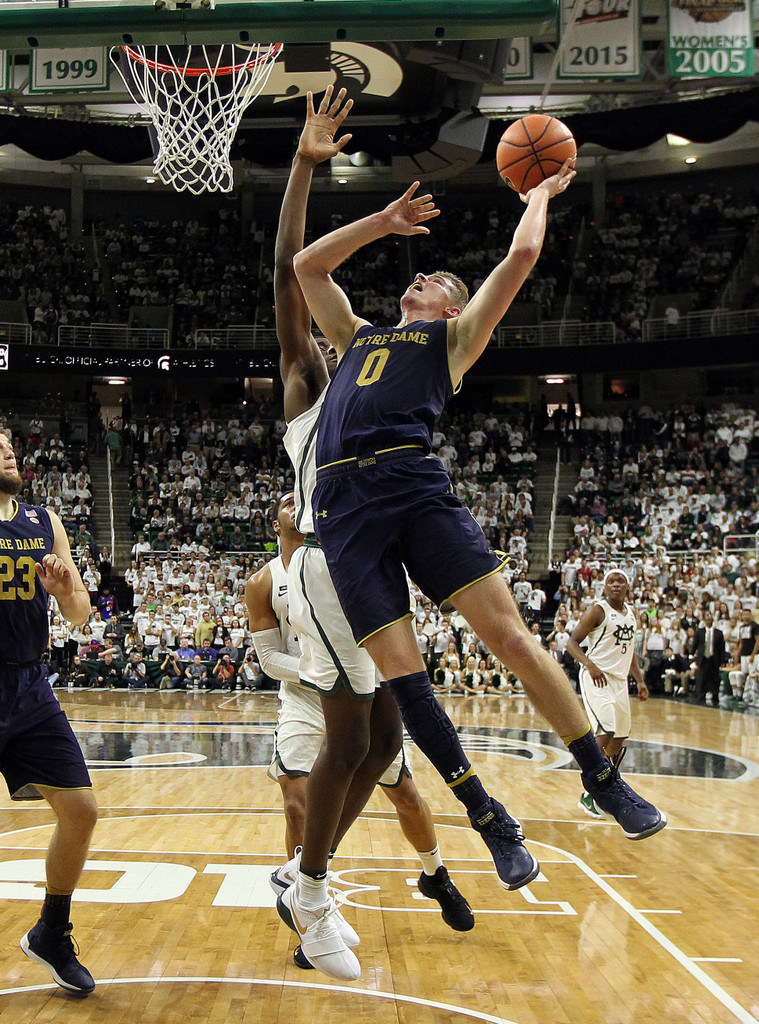 ND Men's Basketball at Michigan State (USATSI)