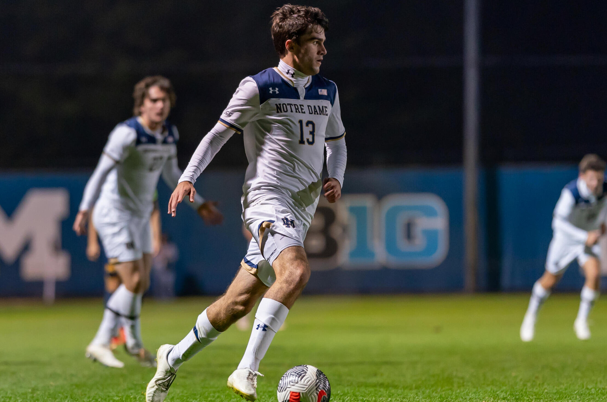Match 15 Preview: #3 Wake Forest Notre Dame menâs soccer vs. Michigan on October 17, 2023 at Michigan Soccer Stadium in Ann Arbor, MI.