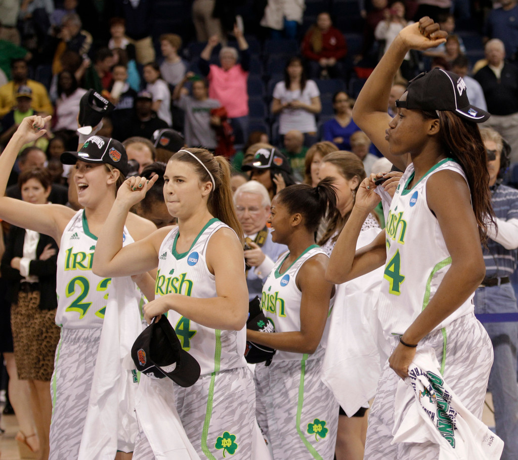 #2 Irish Down #5 Duke 87-76, Head Back to Final Four (AP)
