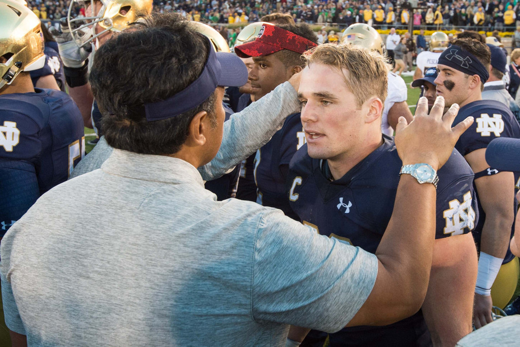 Notre Dame 41, Navy 24