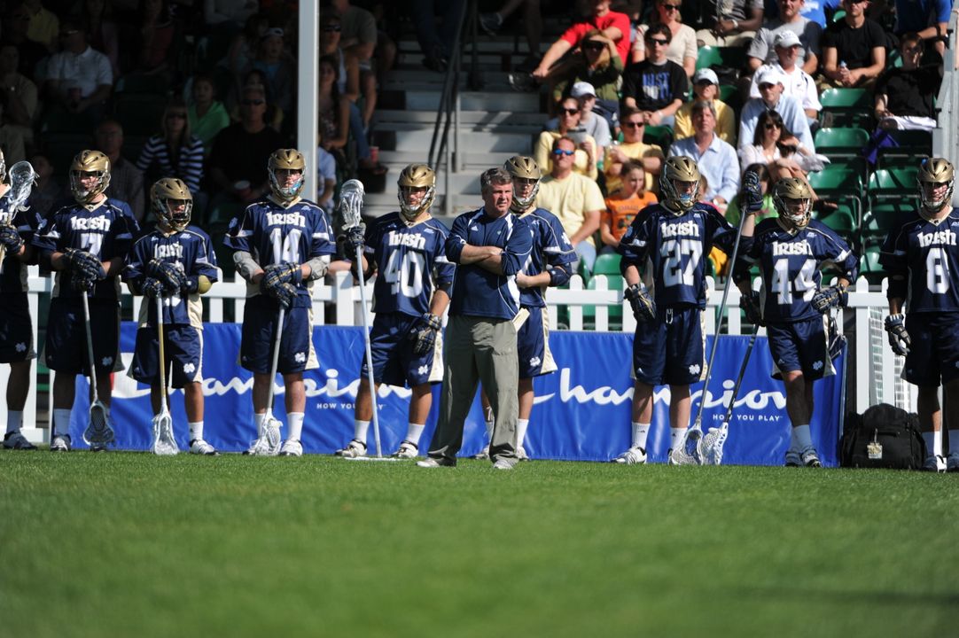 Head coach Kevin Corrigan and the Irish will face another challenging schedule this season.