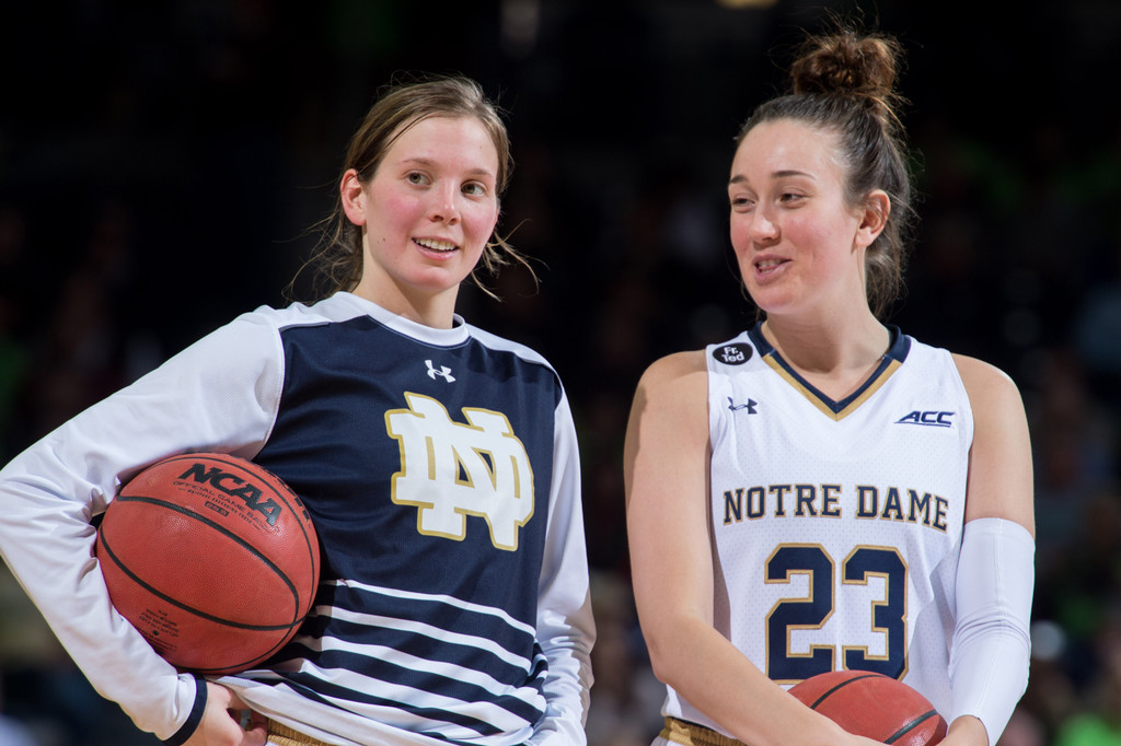 No. 3 Notre Dame, 82 vs. NC State, 46