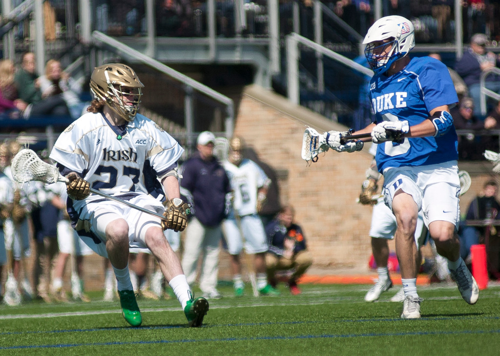 Notre Dame Men's Lacrosse vs Duke on 04-05-2014