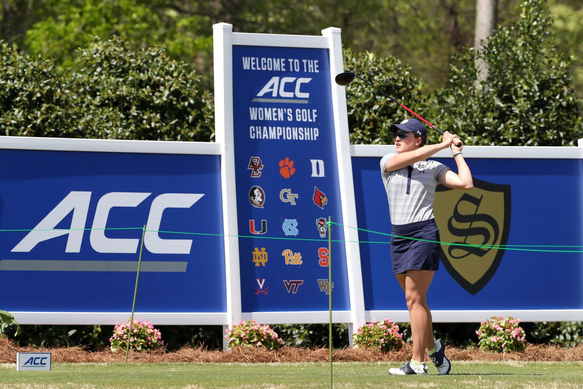 Albrecht And Heck Lead Irish At The ACC Championship Emma Albrecht at ACC Championship