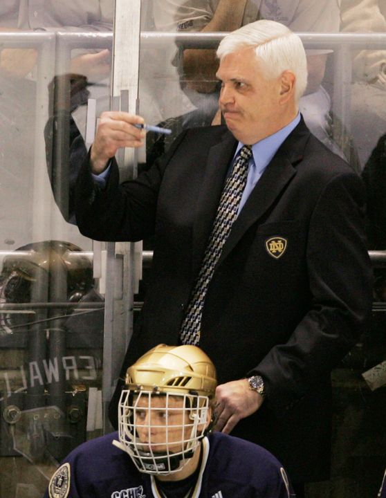 Coach Jeff Jackson makes his fourth appearance in the NCAA Frozen Four and first with Notre Dame.