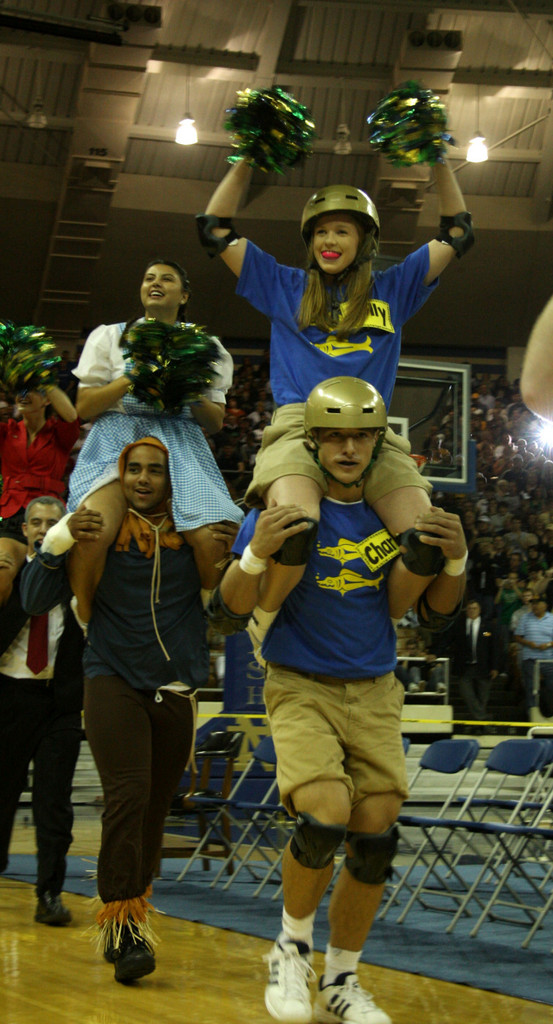 Pep Rally for Pitt game, Halloween 2008