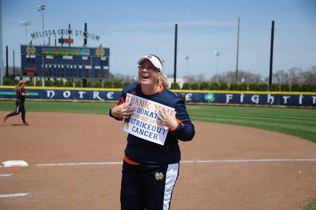 2014 Notre Dame Strikeout Cancer Doubleheader