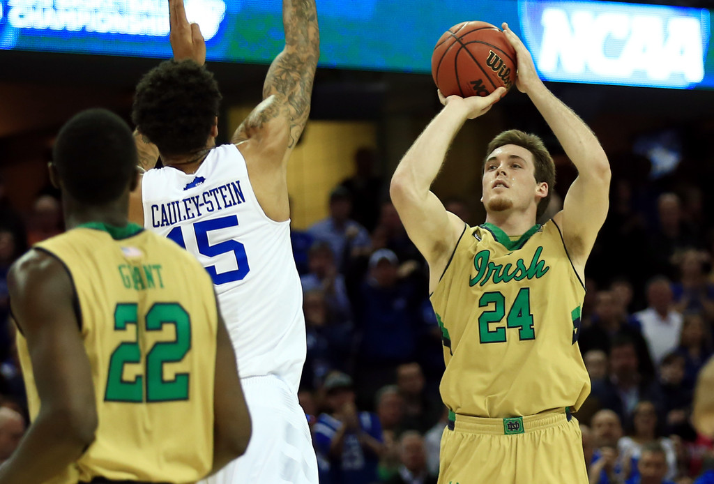 NCAA Men's Elite Eight: Notre Dame vs. Kentucky