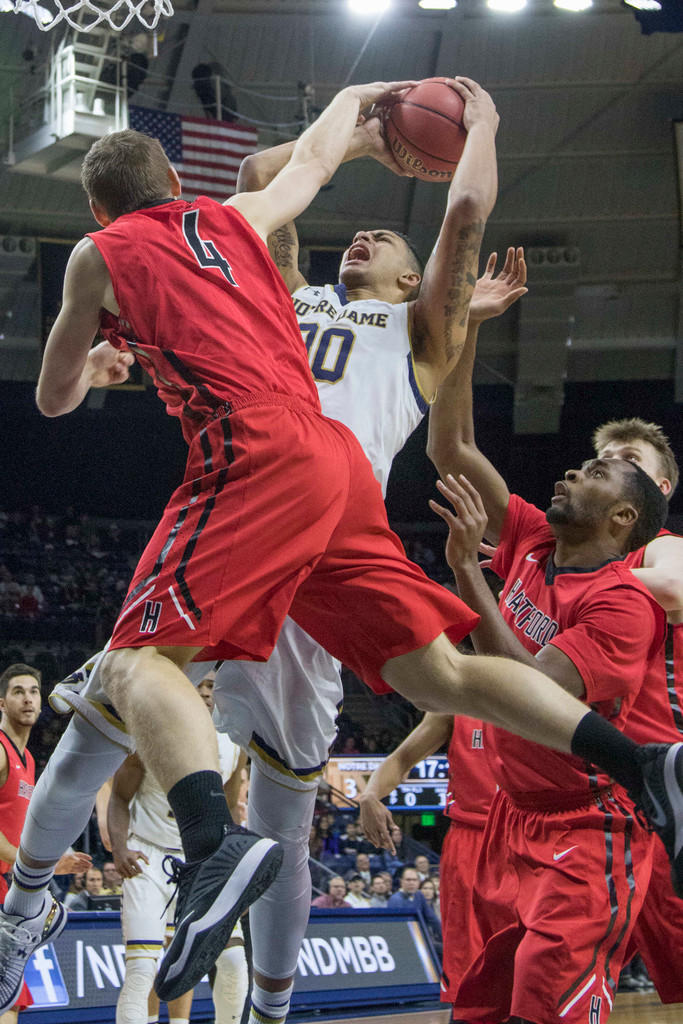 No. 14 Notre Dame vs. Hartford