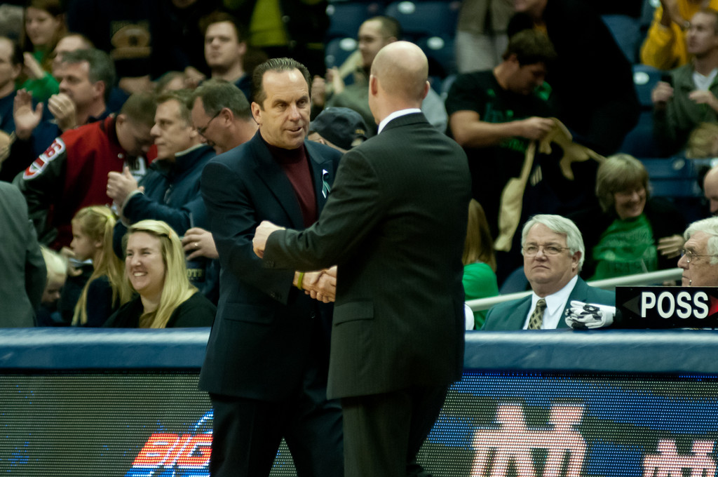 Notre Dame Men's Basketball vs Seton Hall 01-05-2013