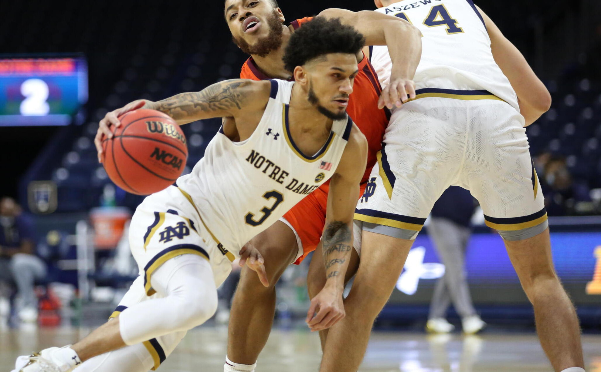 Irish Unable To Solve #20/19 Hokies’ Defense In 62-51 Loss Irish Unable To Solve #20/19 Hokies’ Defense In 62-51 Loss