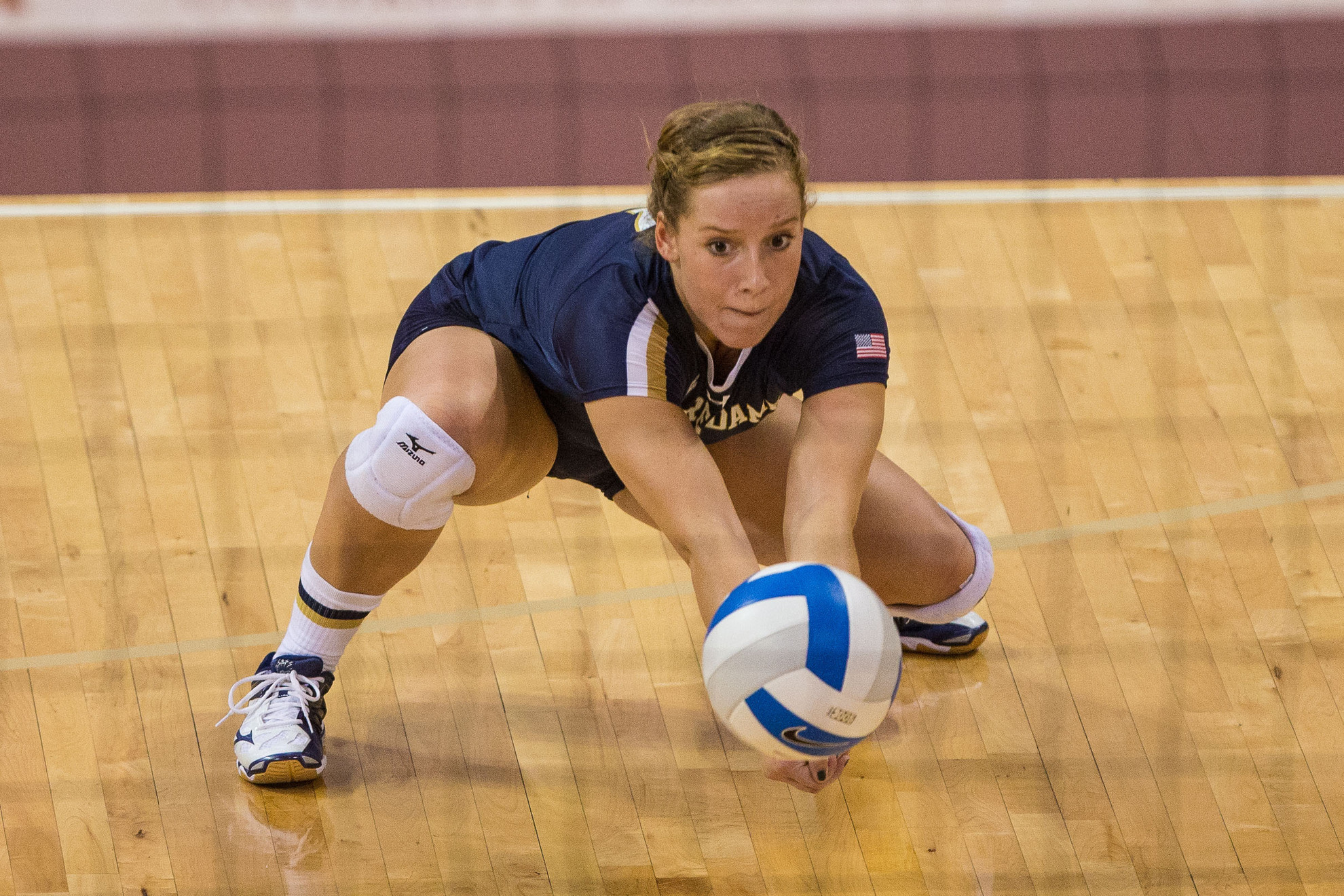 Irish Open Home Schedule With Golden Dome Invitational Senior defensive specialist Erin Klosterman