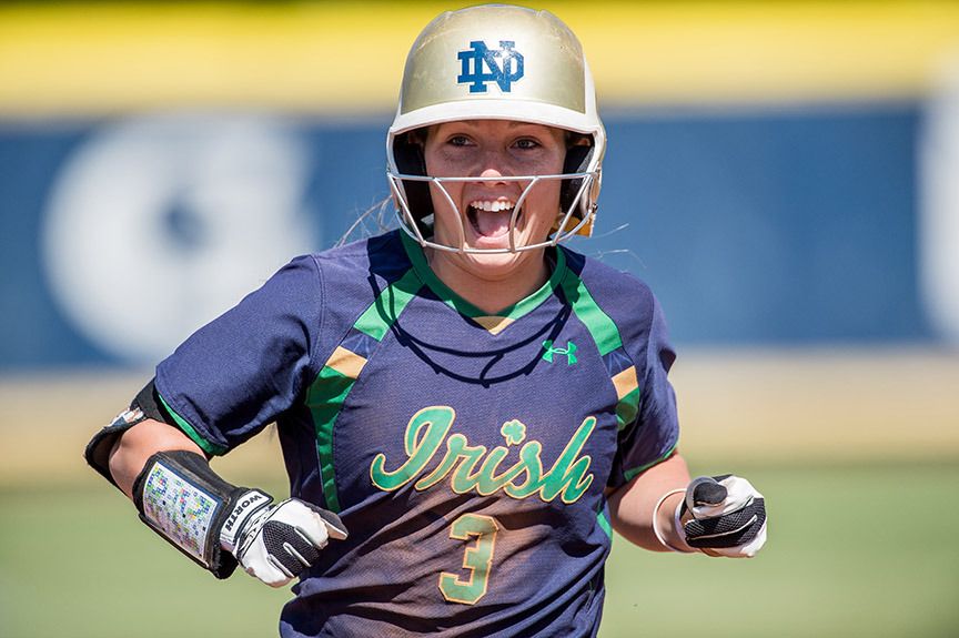 Emilee Koerner became the 14th Notre Dame player of the year recipient in program history after being tabbed the 2015 ACC Player of the Year on Thursday