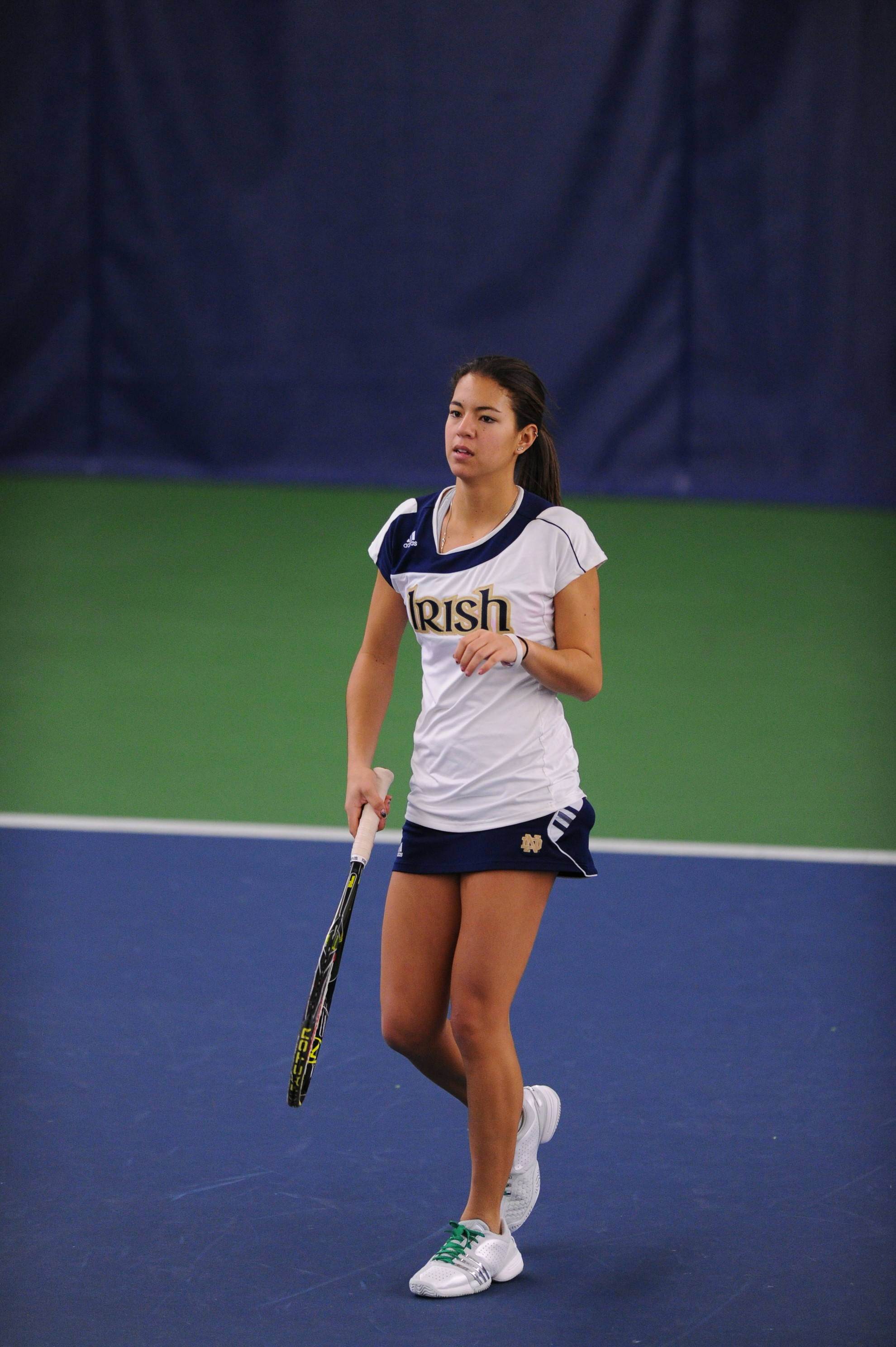 No. 18 Irish Welcome No. 14 Northwestern For Wednesday Matinee Britney Sanders carries a four-match winning streak into Wednesday's match with Northwestern as the Irish look to improve to 15-5.