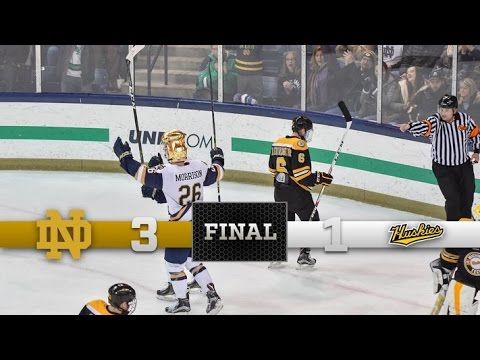 Notre Dame Hockey Highlights vs. Michigan Tech