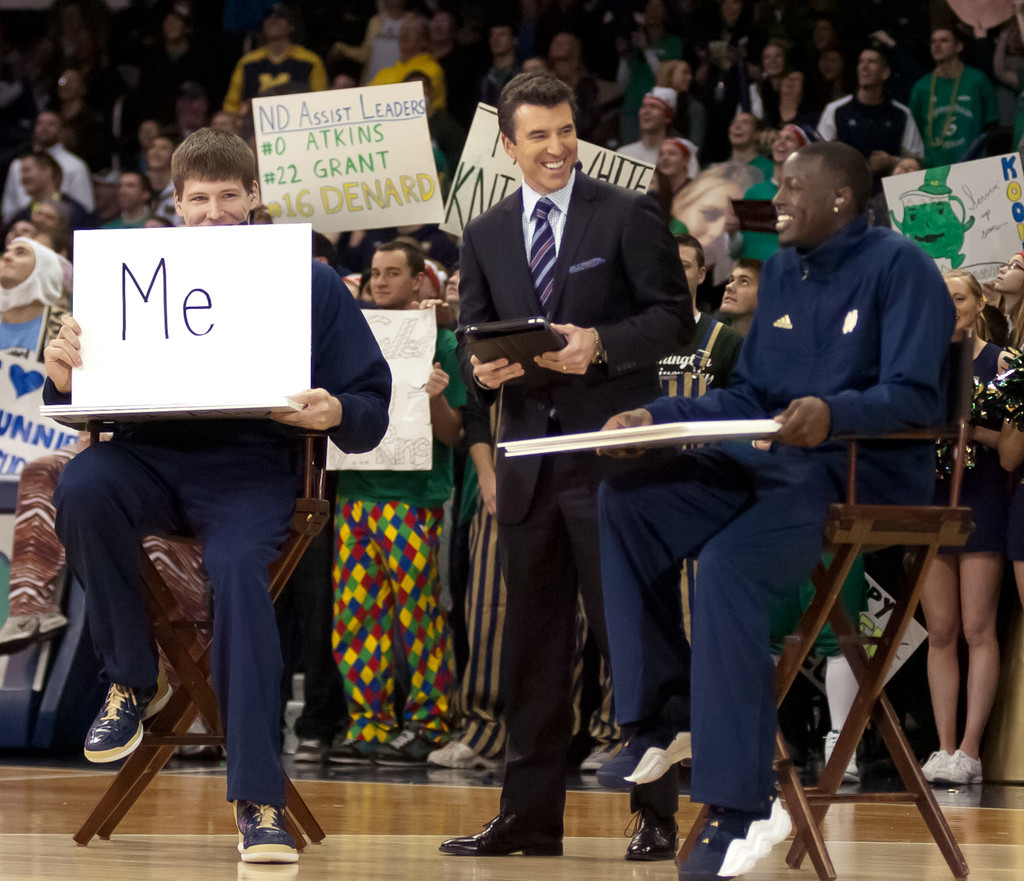 ESPN College GameDay visits Notre Dame Men's Basketball vs Louisville on 02-09-2013