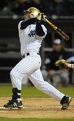 Northwestern tops Notre Dame at U.S. Cellular Field, 5-1 Jeremy Barnes hits a home run in the 7th inning.