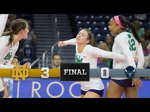 Top Moments: Notre Dame Volleyball vs Howard