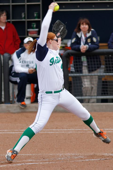 Pitcher Laura Winter went 2-0 with a 1.75 ERA in the circle and added a team-high 12 RBI against Seton Hall last weekend